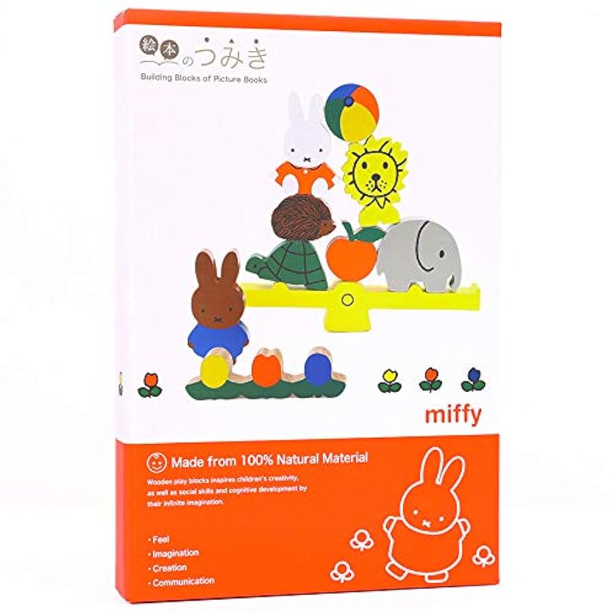 Amazon.co.jp: 絵本のつみき ミッフィー ((PL)ミッフィー/プレイ
